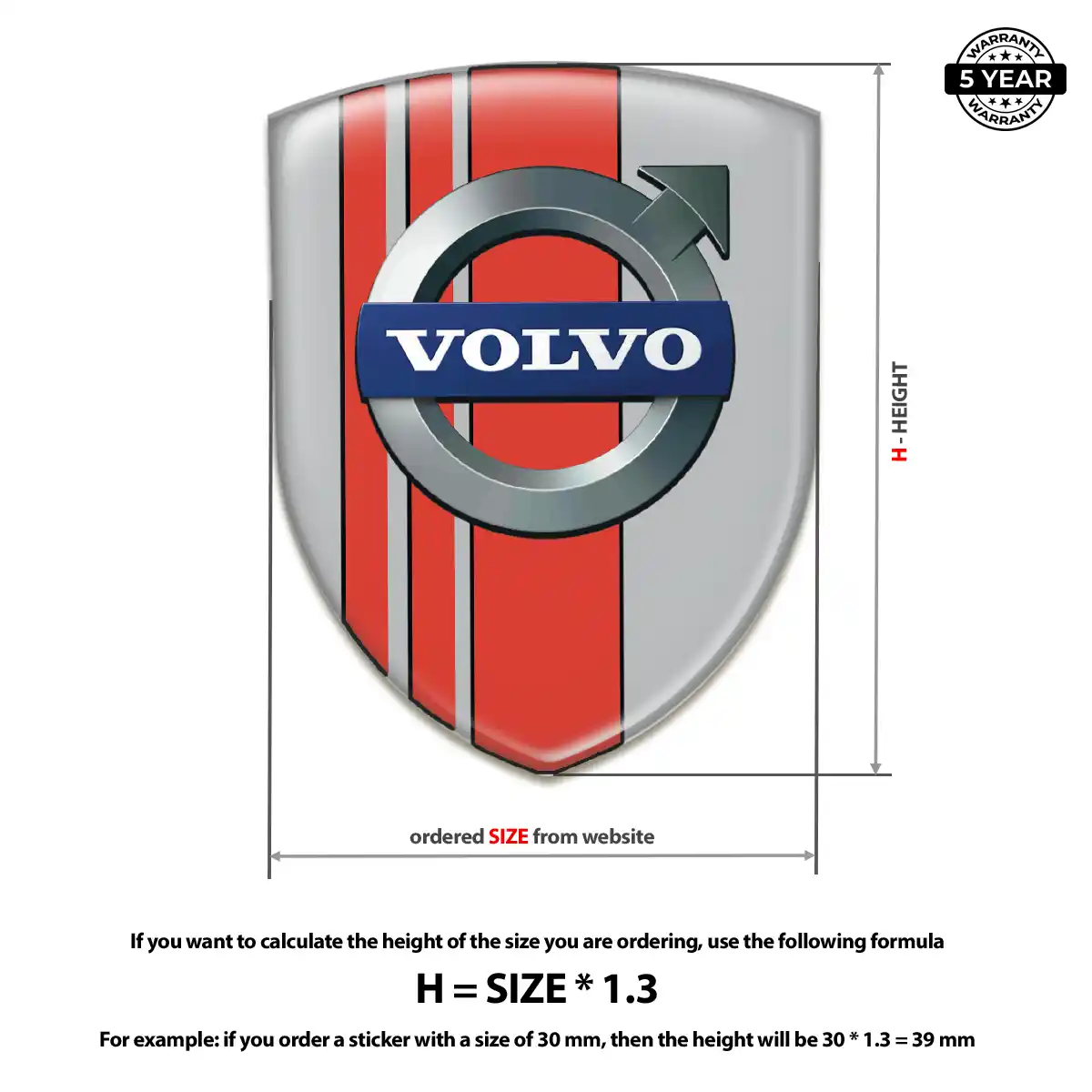 Volvo Badge Superior Craft