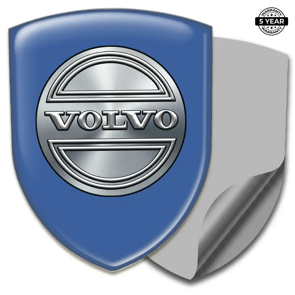 Volvo Car Badge Sticker Deluxe Edition