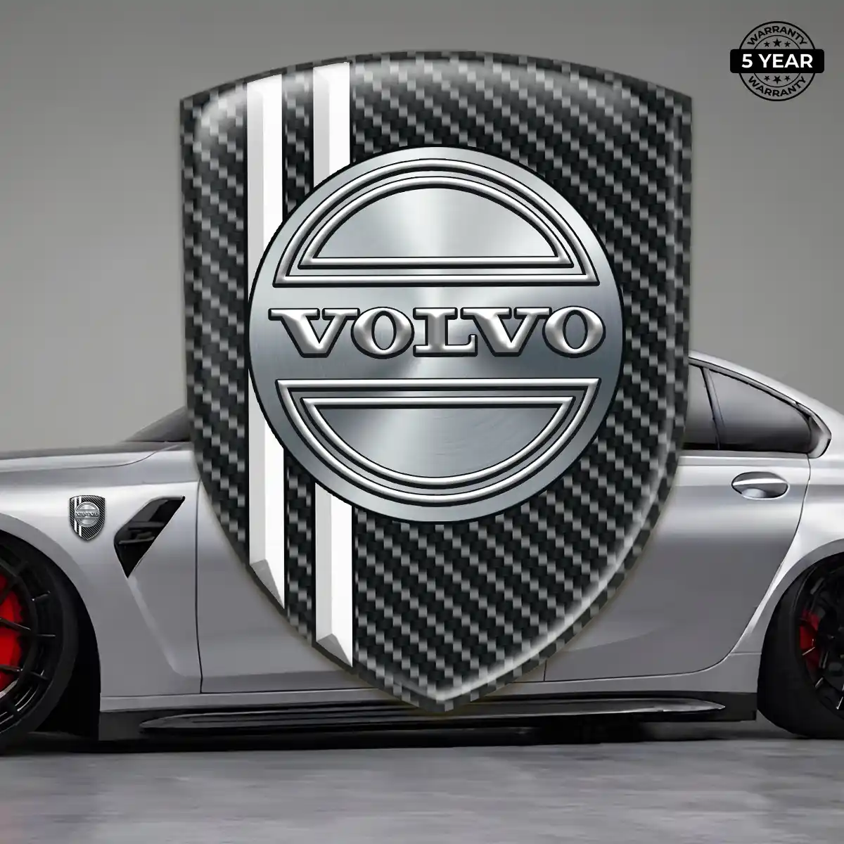 Volvo Car Badge Sticker Exterior Luxe