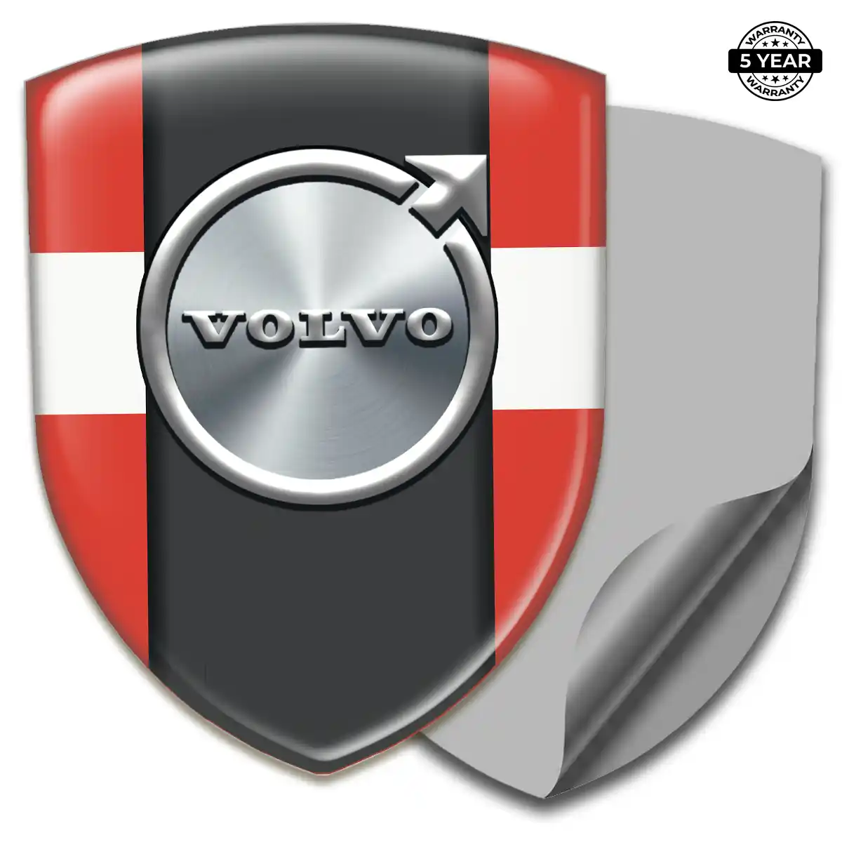 Volvo Car Badge Sticker Opulent Line
