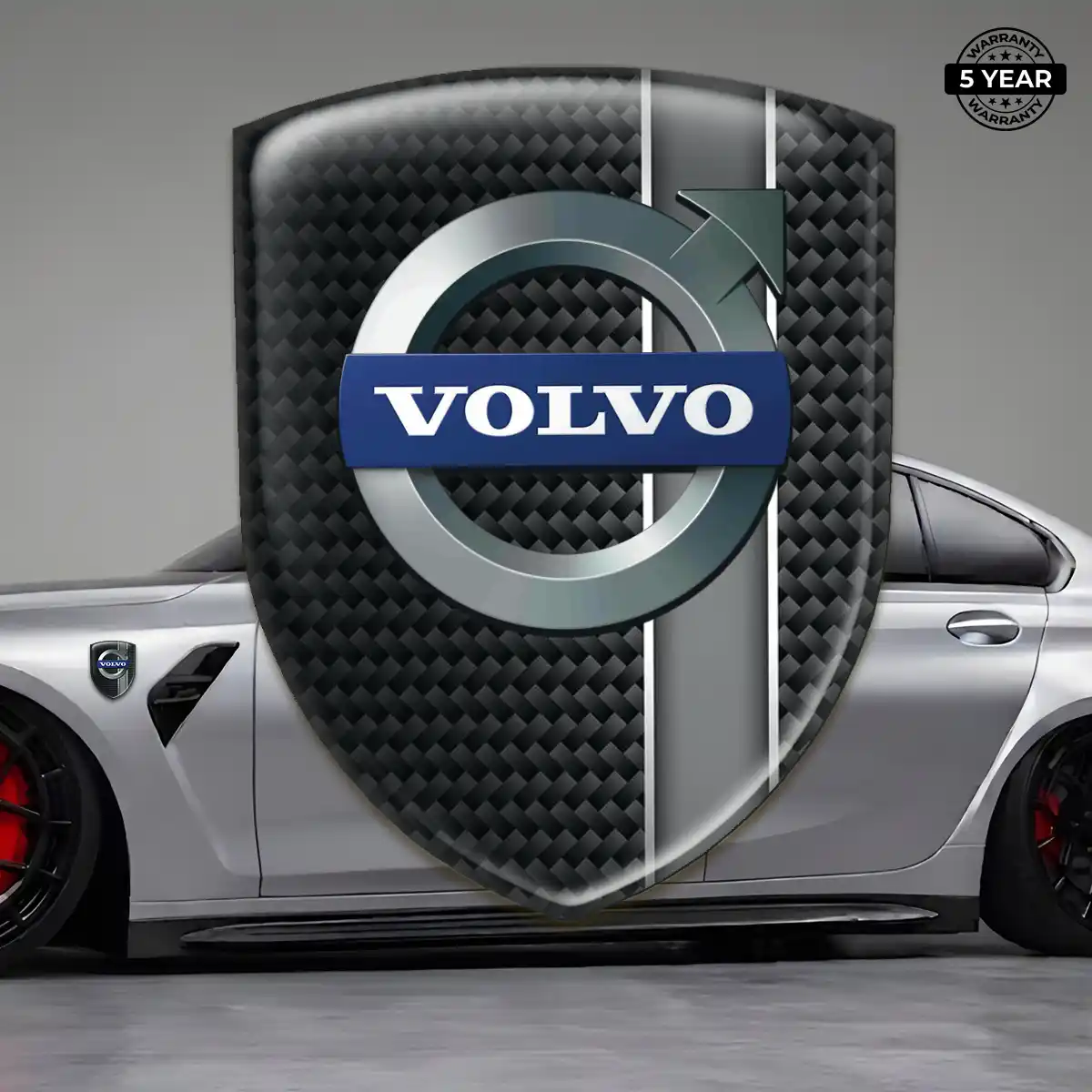 Volvo Car Badge Sticker Prime Quality