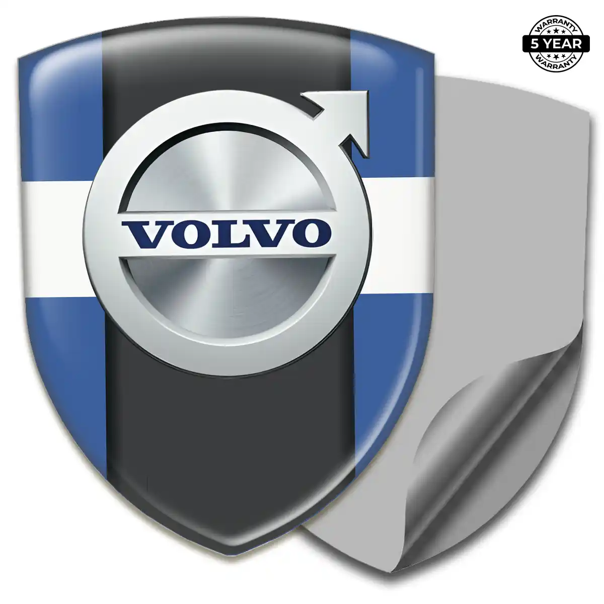 Volvo Car Badge Sticker Resin Elite