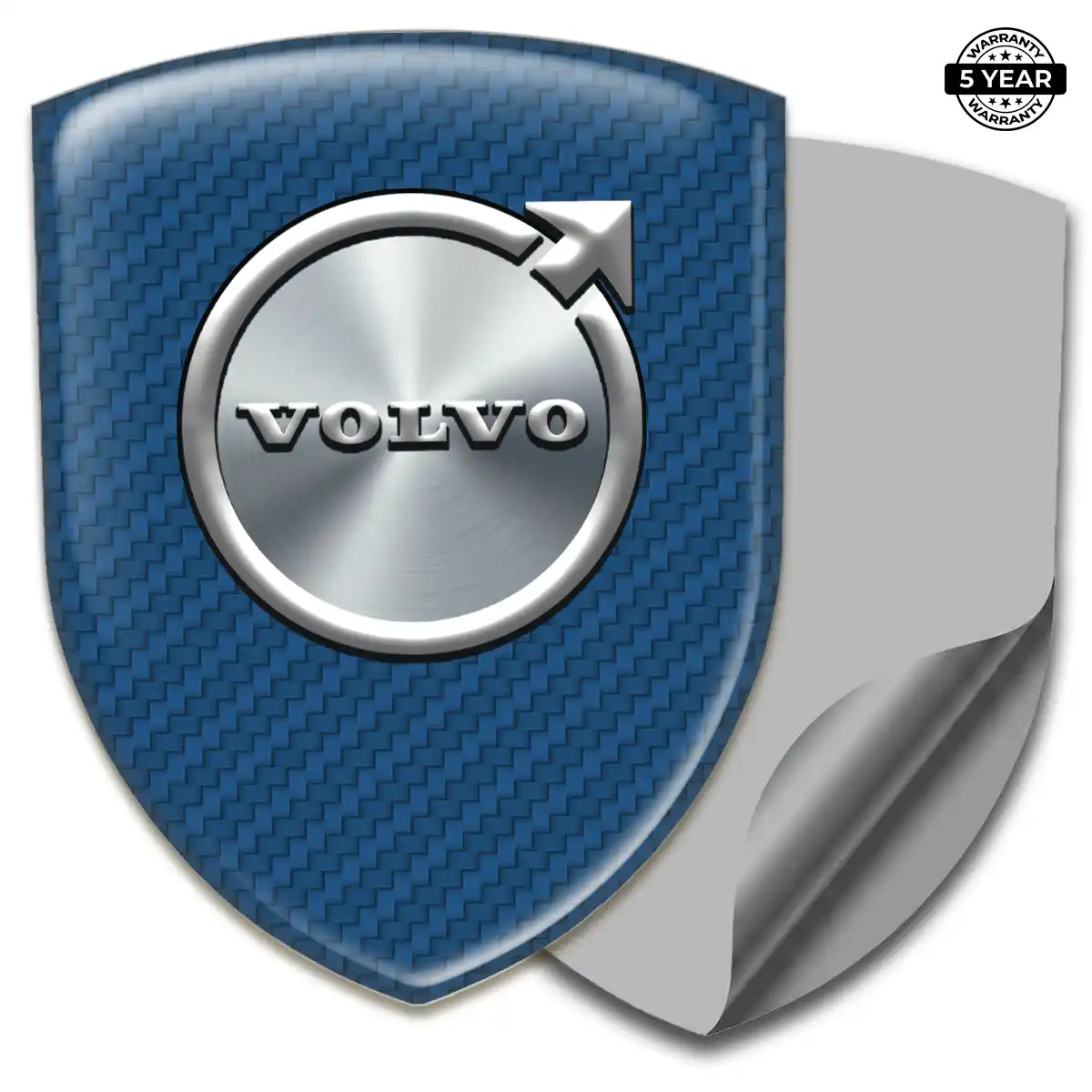 Volvo Car Badge Sticker Resin Luxe