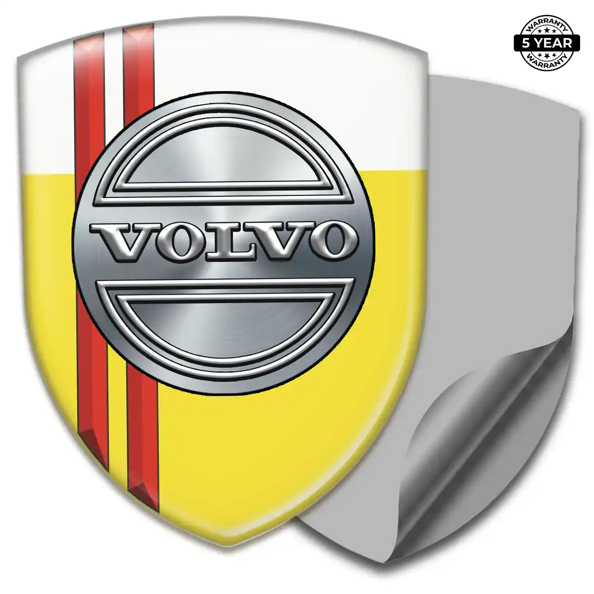 Volvo Car Badge Sticker Sleek Style