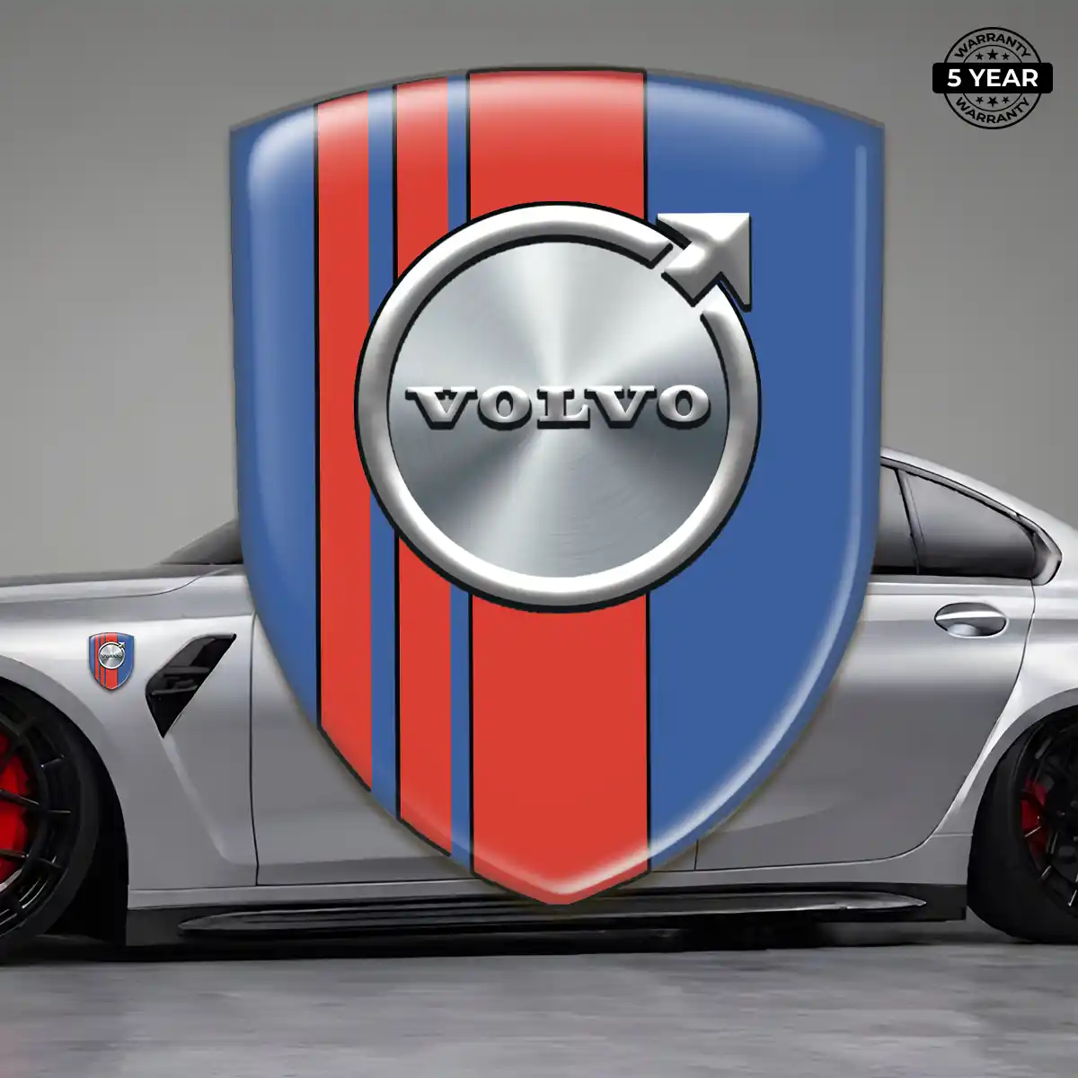 Volvo Car Emblem Decal Cabin Style