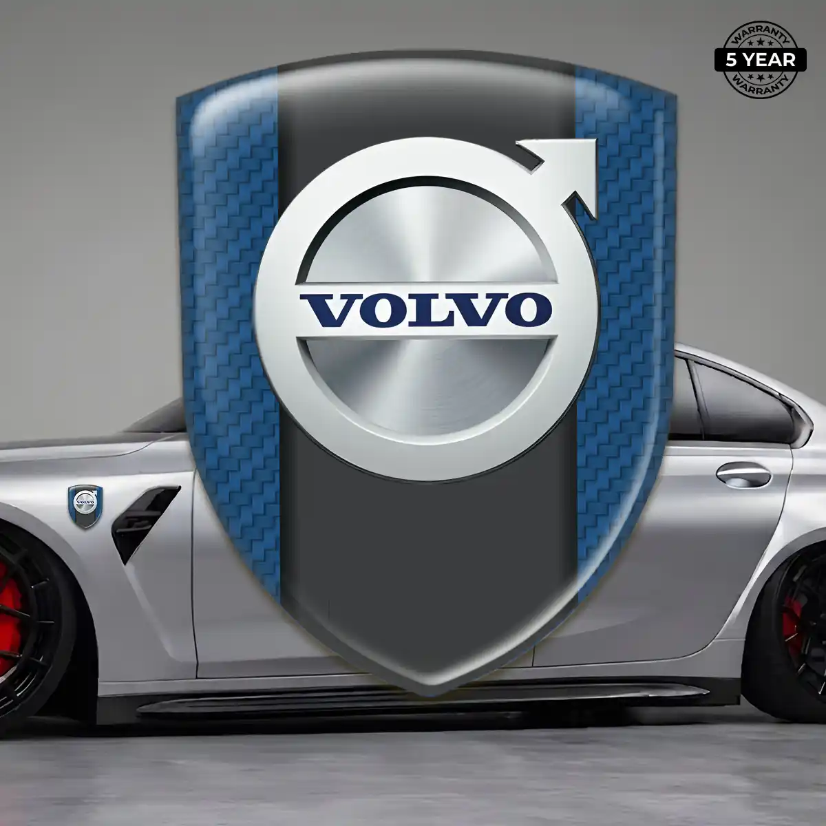 Volvo Car Emblem Decal Elite Edition