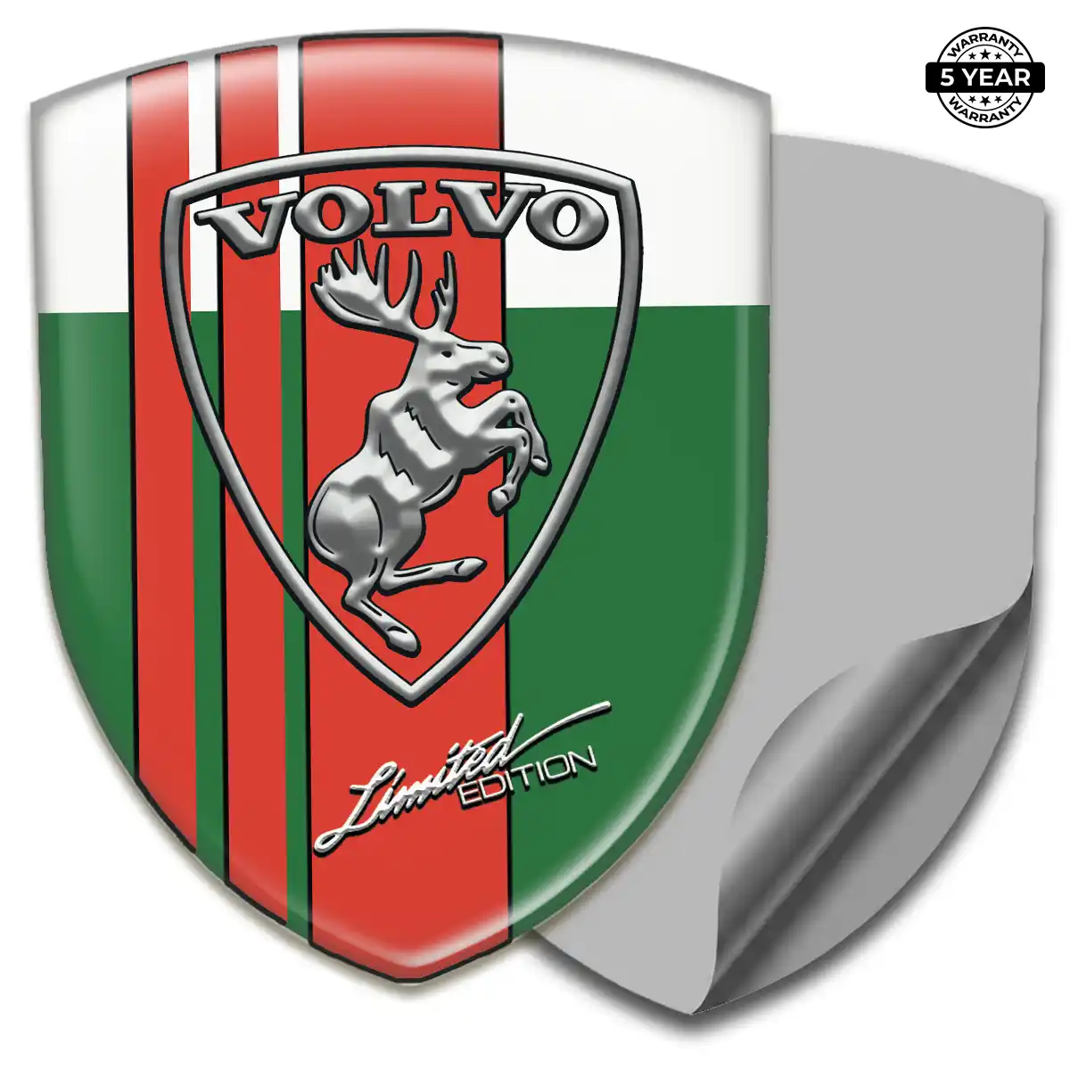 Volvo Car Emblem Decal Outer Style