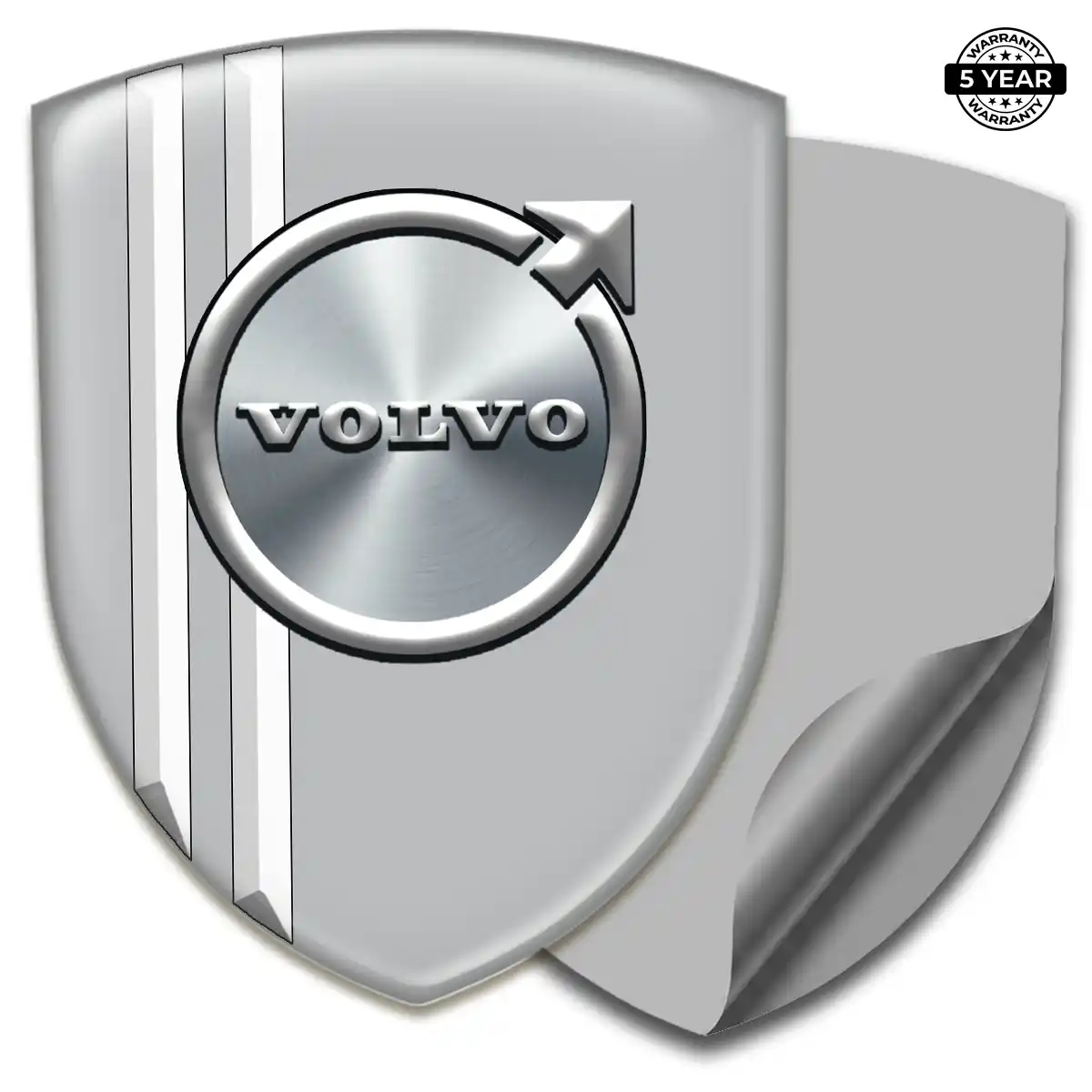 Volvo Car Emblem Decal Refined Design