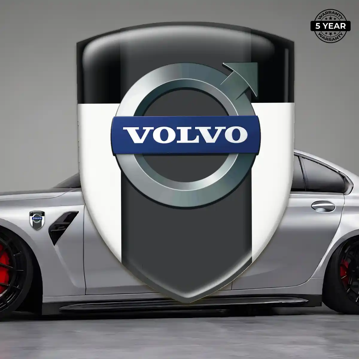 Volvo Car Emblem Decal Signature Grade