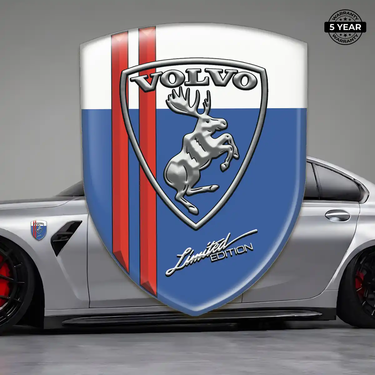 Volvo Car Emblem Decal Sleek Style