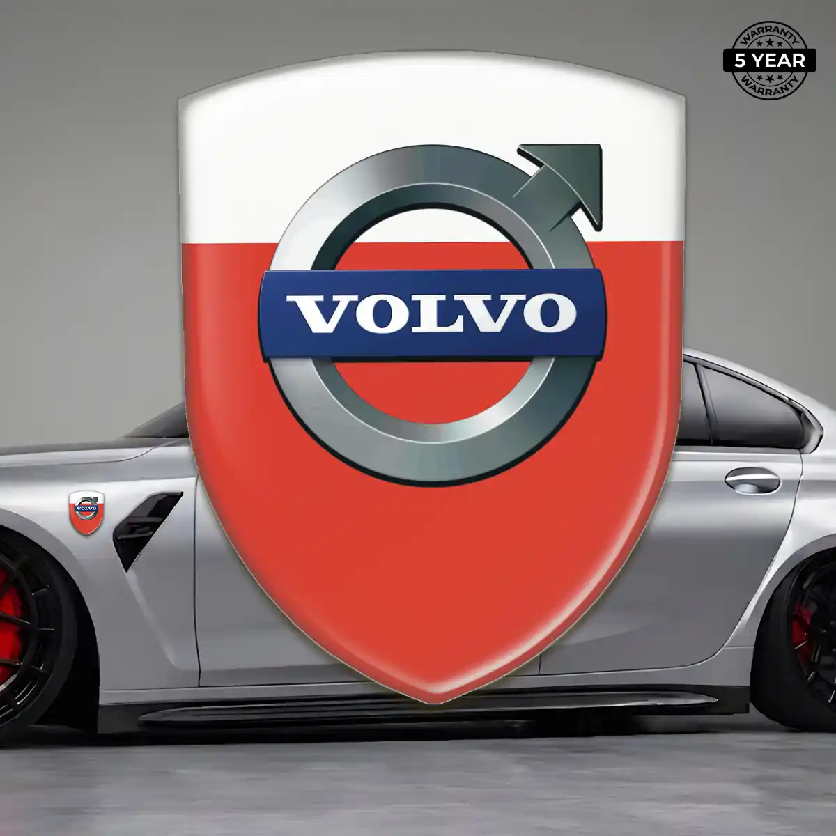 Volvo Car Emblem Overlay Elite Finish