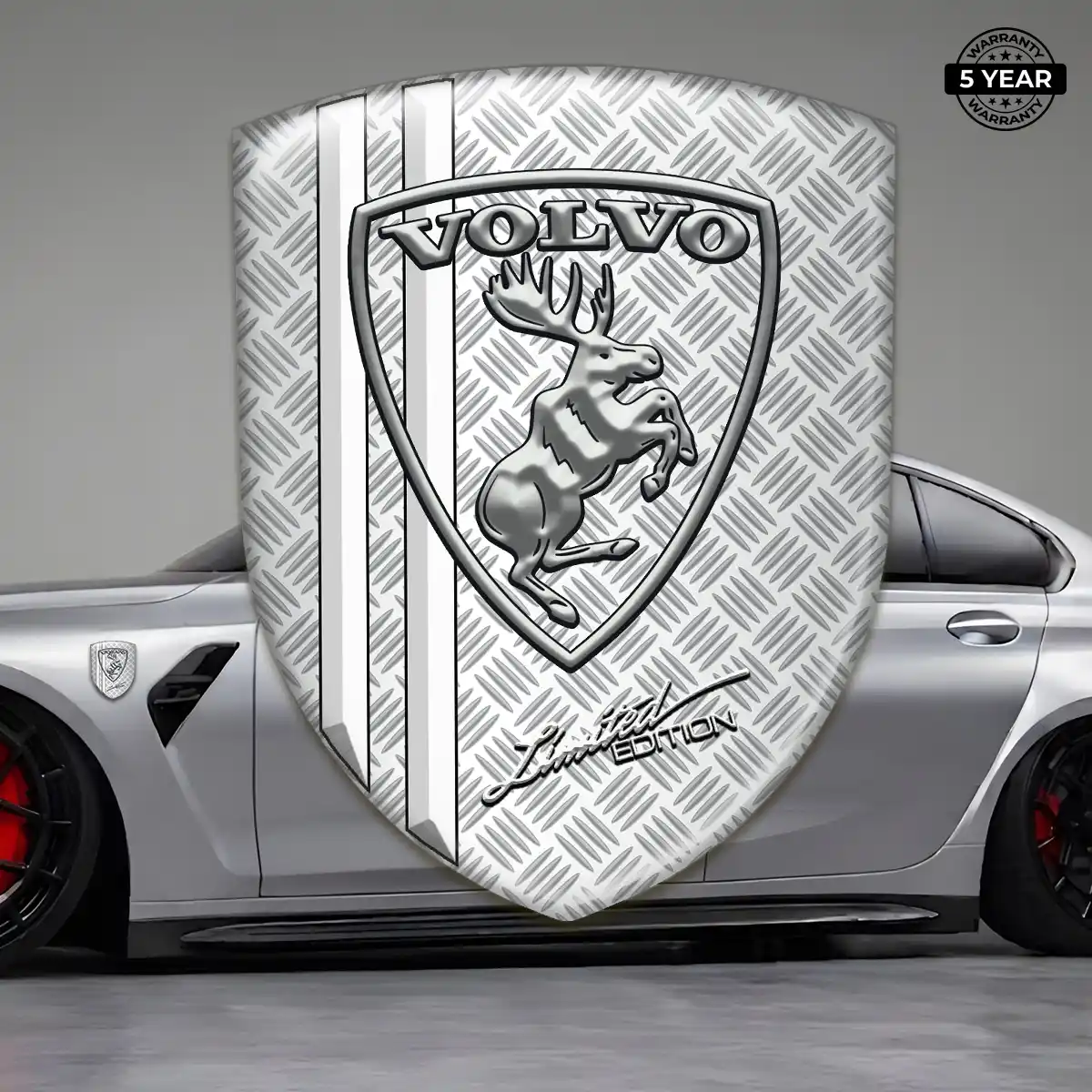 Volvo Car Emblem Overlay Signature Grade