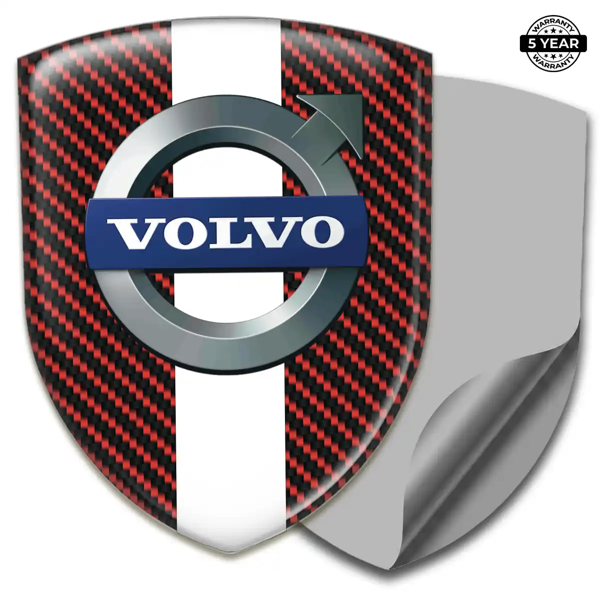 Volvo Car Emblem Overlay Superior Craft