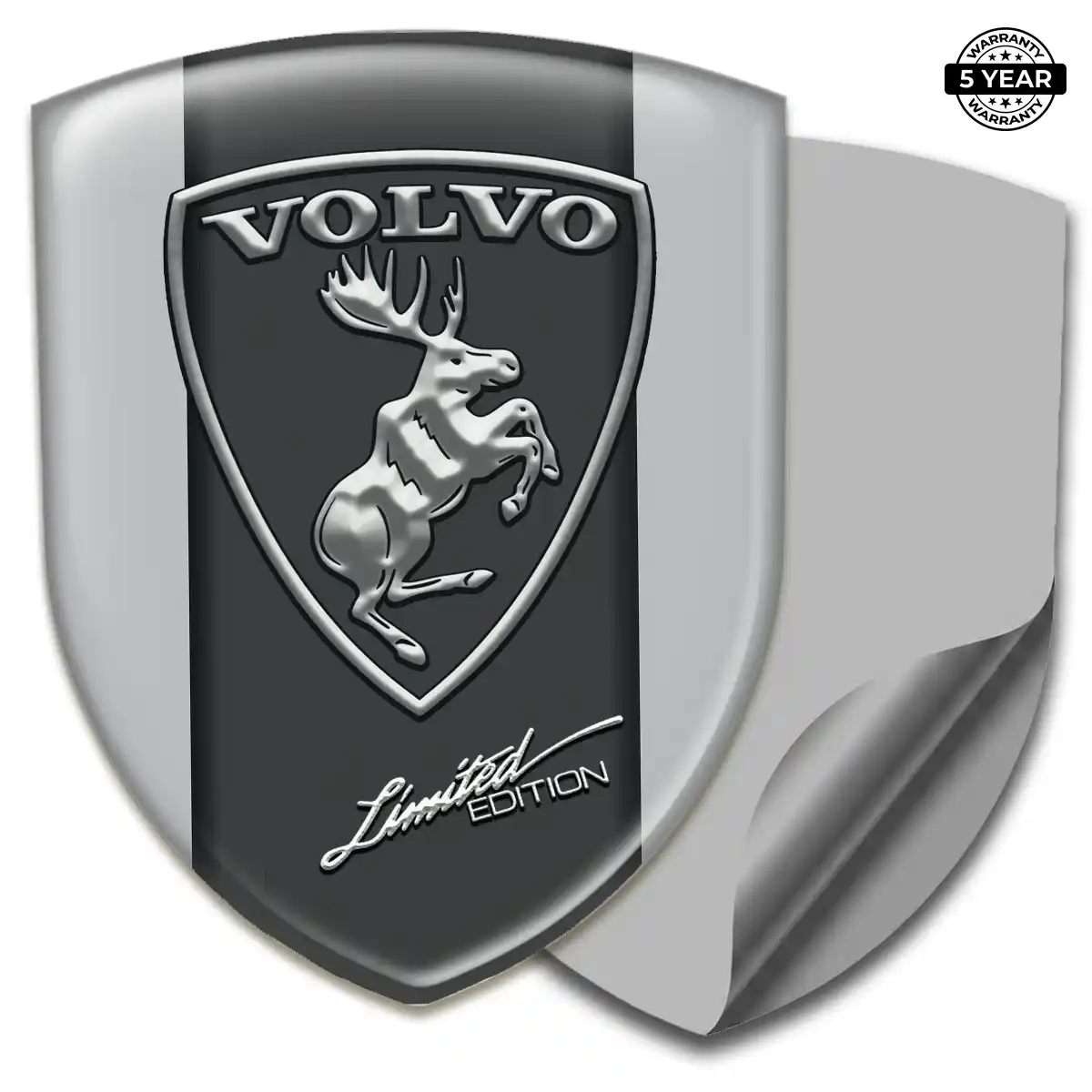 Volvo Car Emblem Sticker Interior Luxe