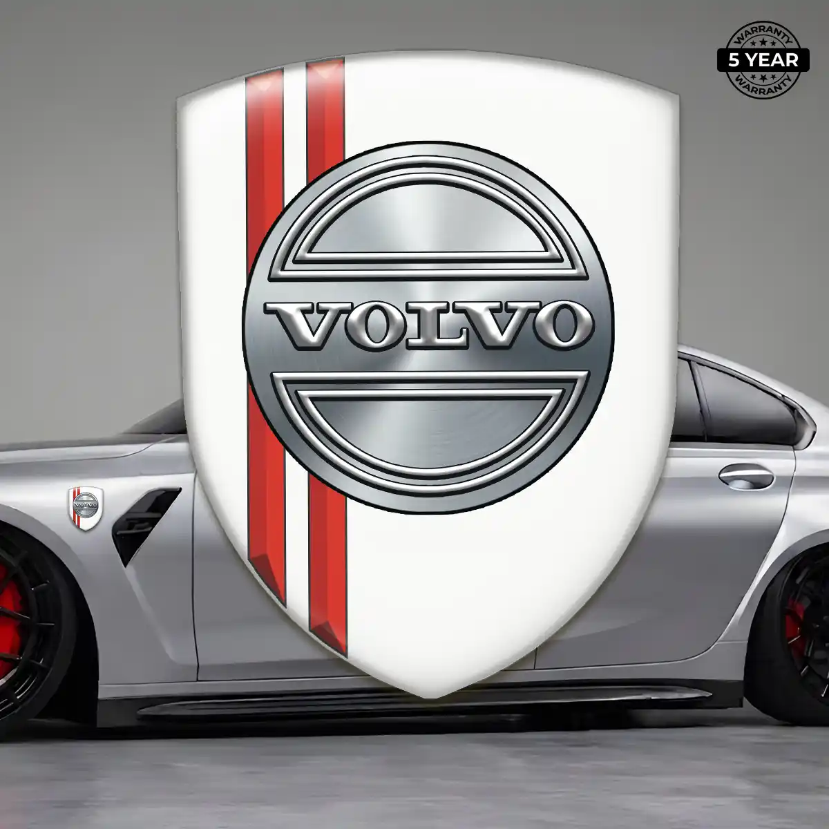 Volvo Car Emblem Sticker Noble Edition