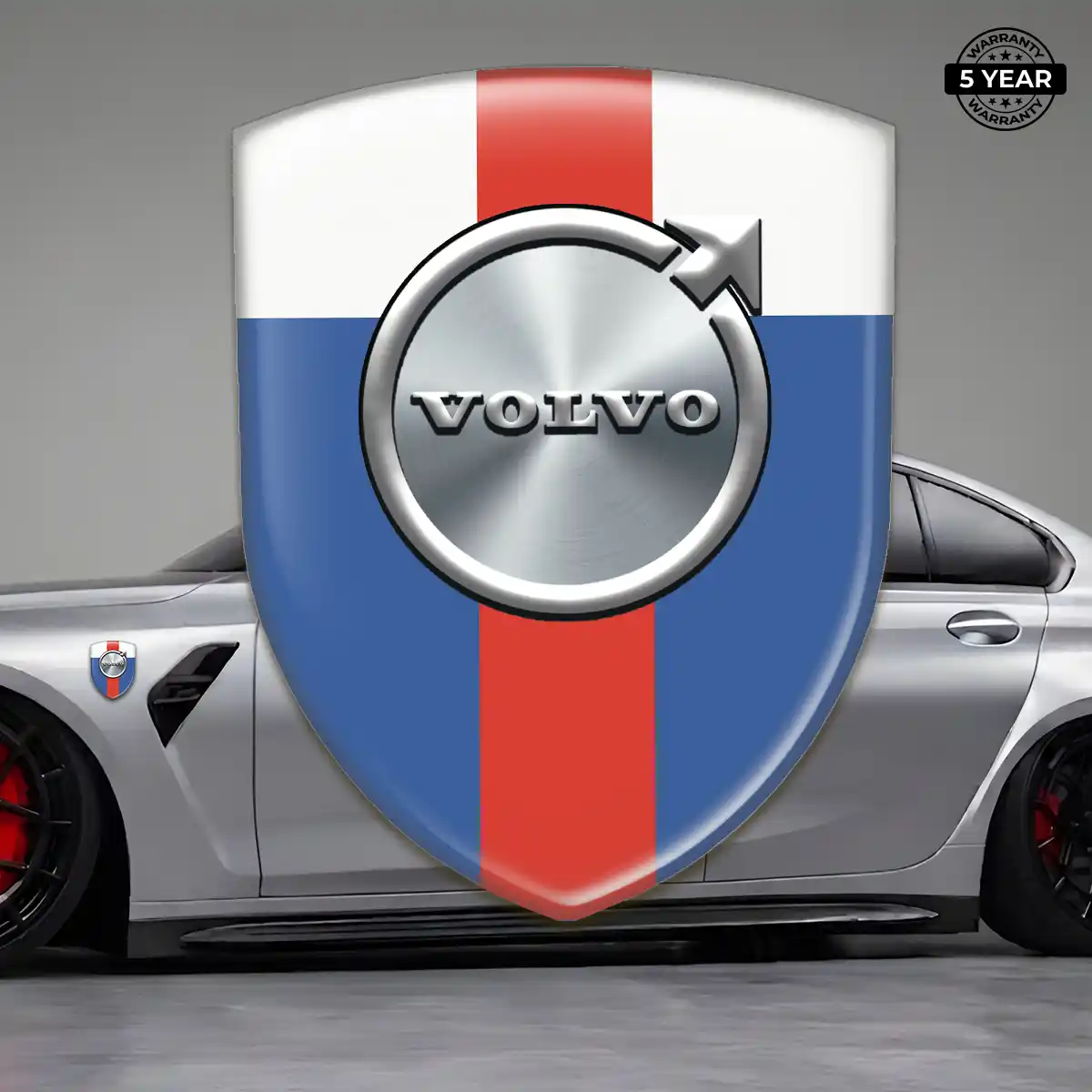 Volvo Car Emblem Sticker Prestige Line