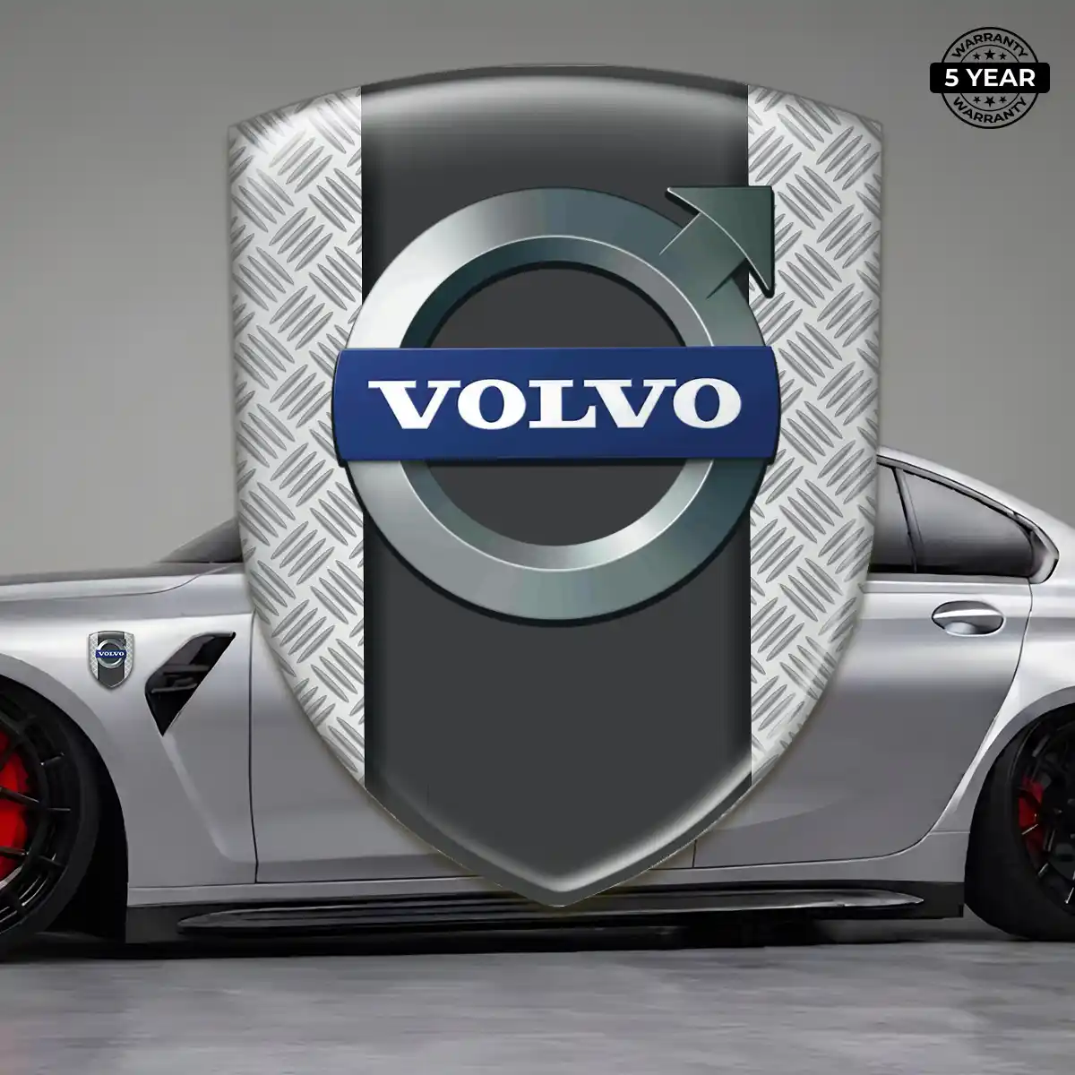 Volvo Car Emblem Sticker Resin Elite
