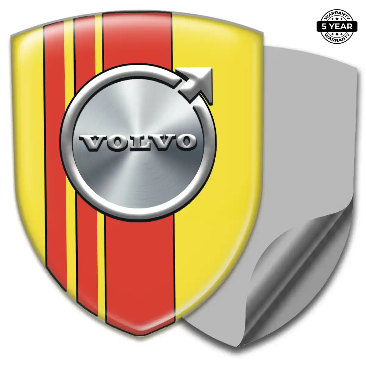 Volvo Car Emblem Sticker Resin Luxe