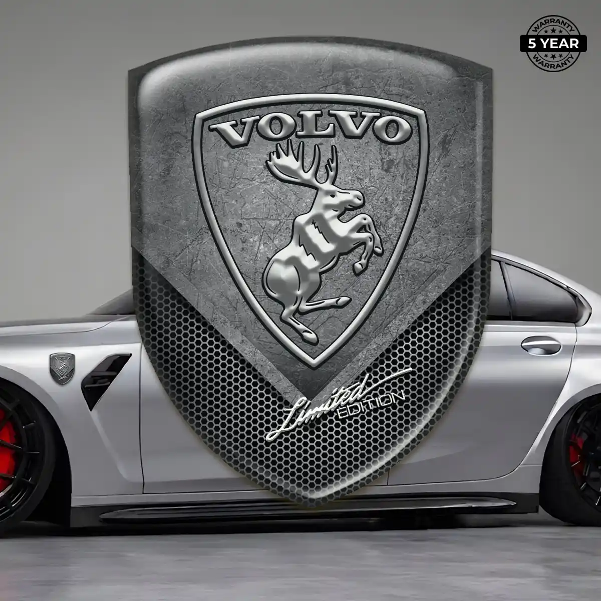 Volvo Car Emblem Sticker Signature Grade