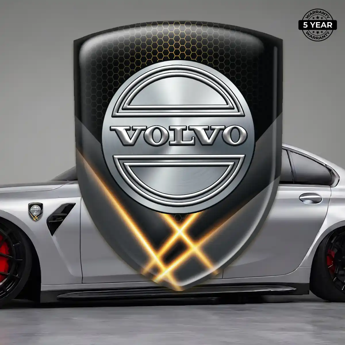 Volvo Car Logo Decal Deluxe Edition