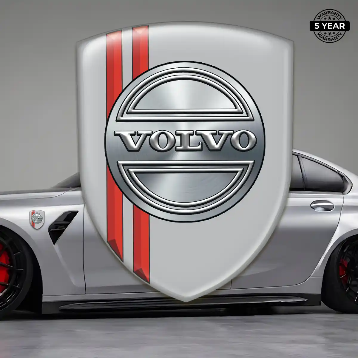 Volvo Car Logo Decal Elite Finish