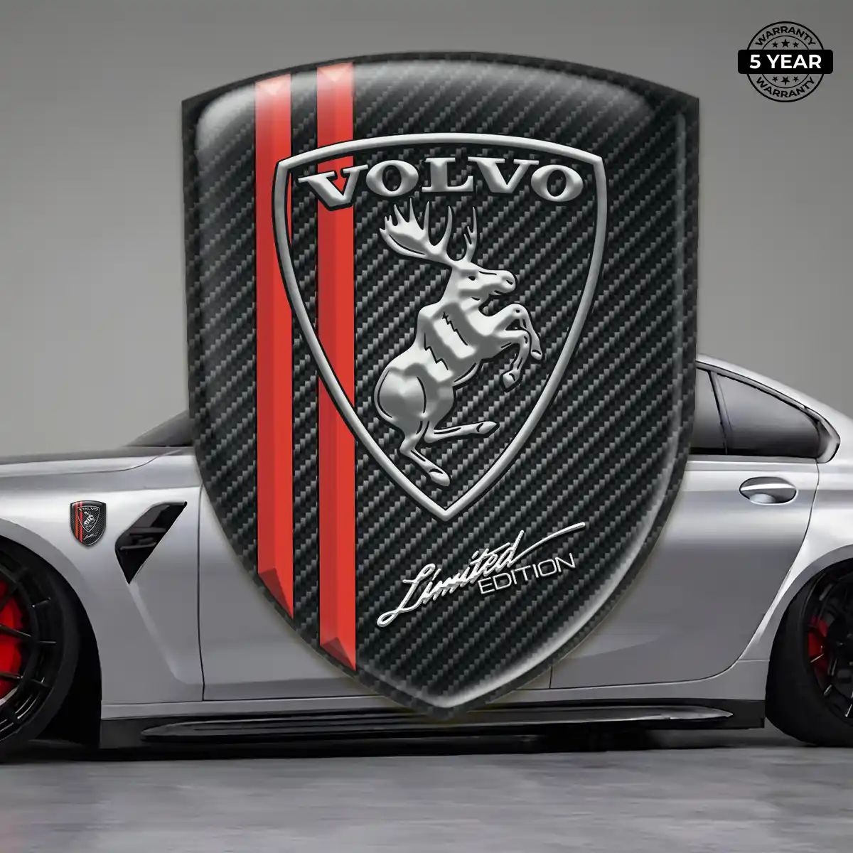 Volvo Car Logo Decal Exclusive Series