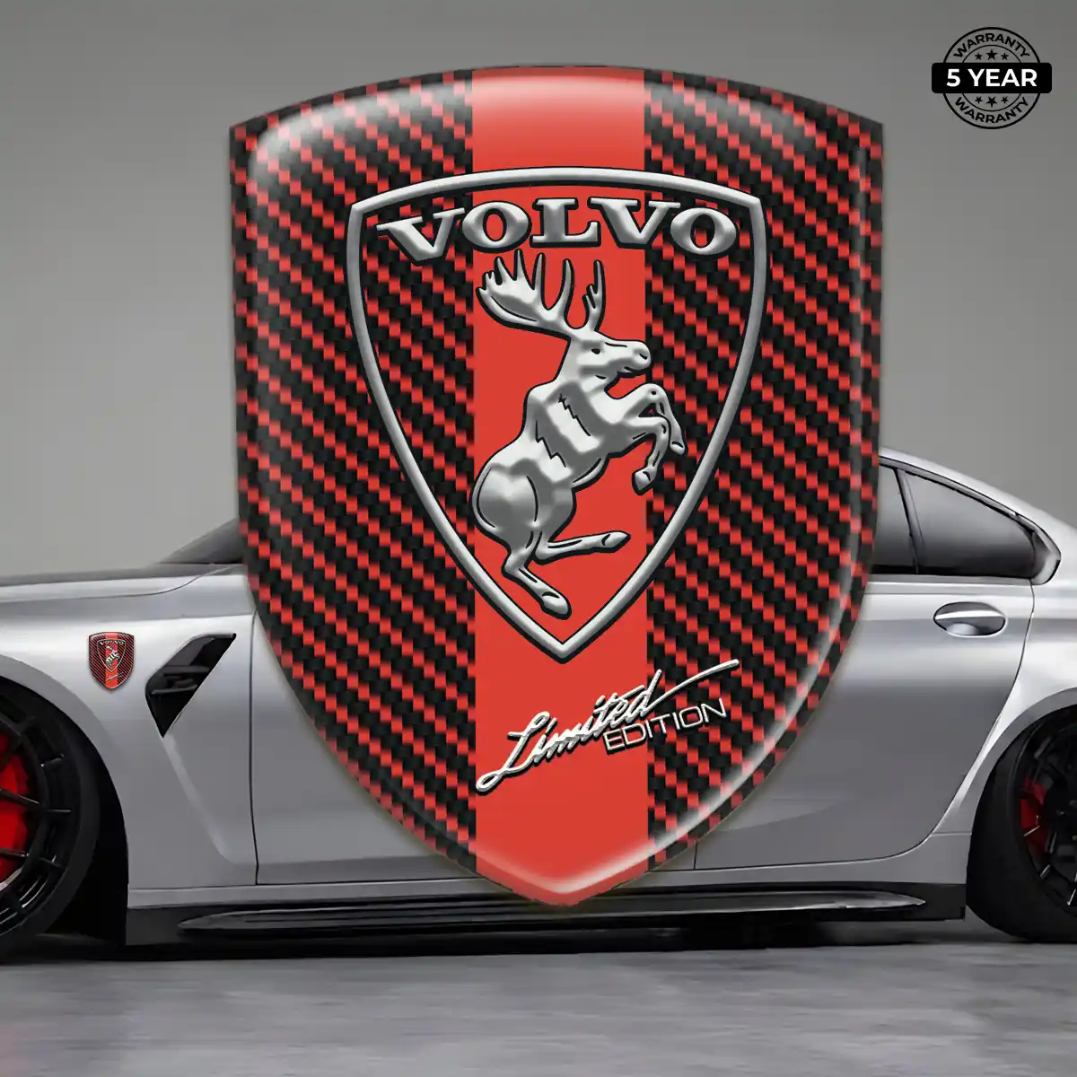 Volvo Car Logo Decal Interior Elegance