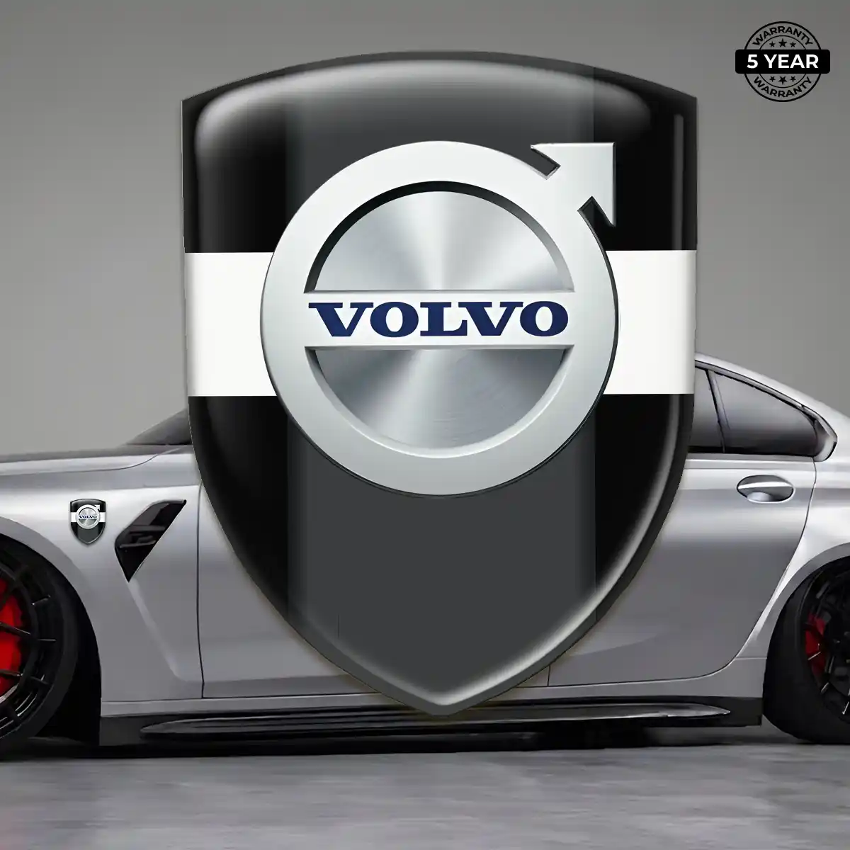 Volvo Car Logo Decal Opulent Line