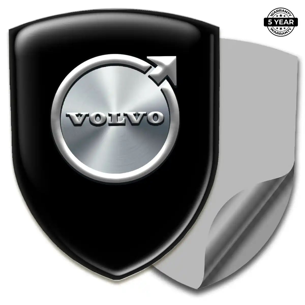 Volvo Car Logo Decal Premium Dome