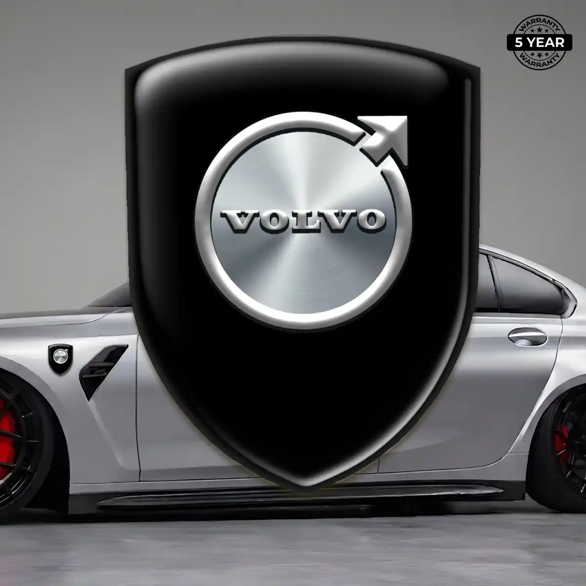 Volvo Car Logo Decal Premium Dome
