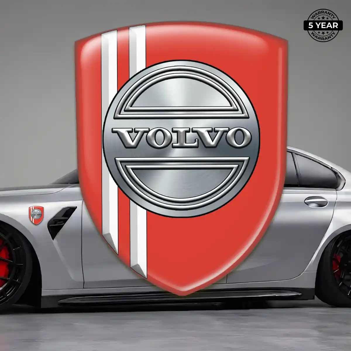 Volvo Car Logo Decal Prime Quality