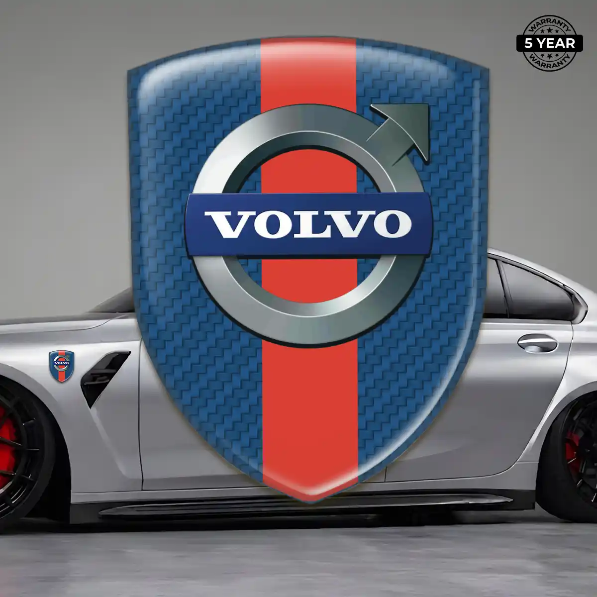 Volvo Car Logo Decal Resin Elite