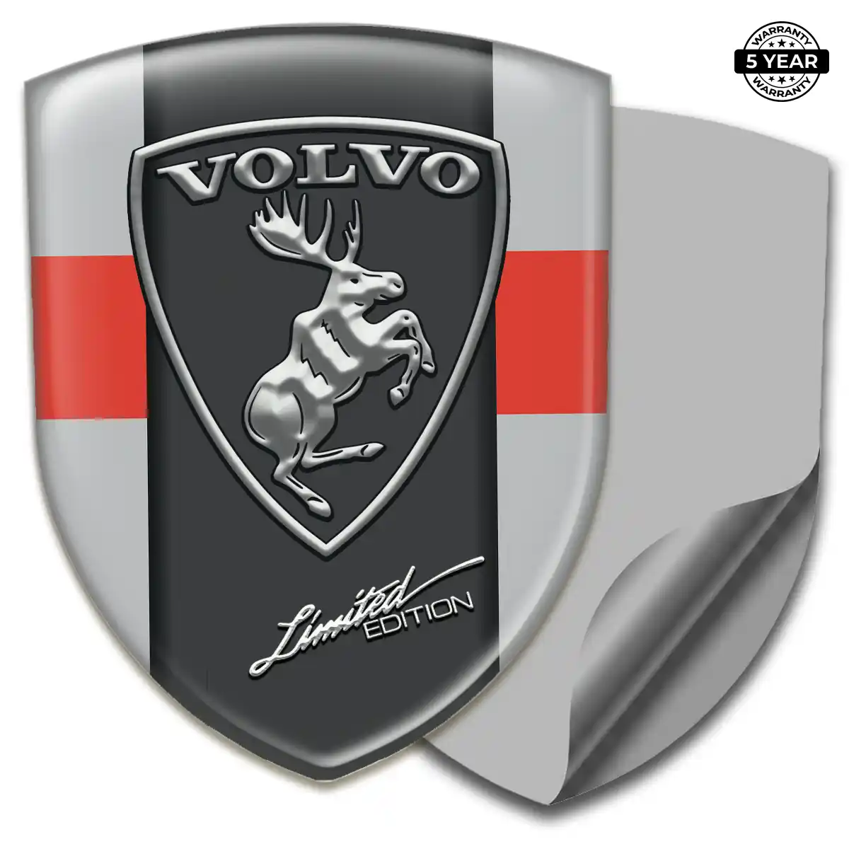 Volvo Car Logo Decal Resin Luxe