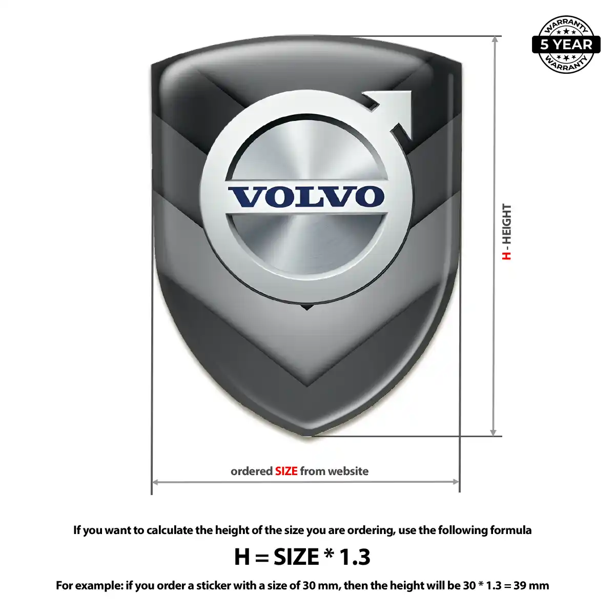 Volvo Crest Emblem Exclusive Series