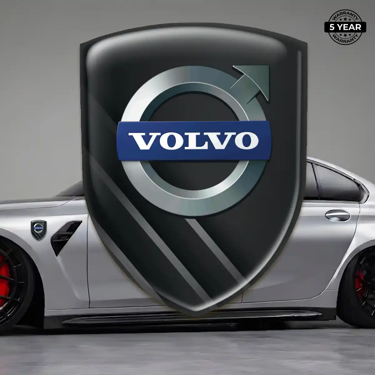 Volvo Crest Emblem Exterior Luxe