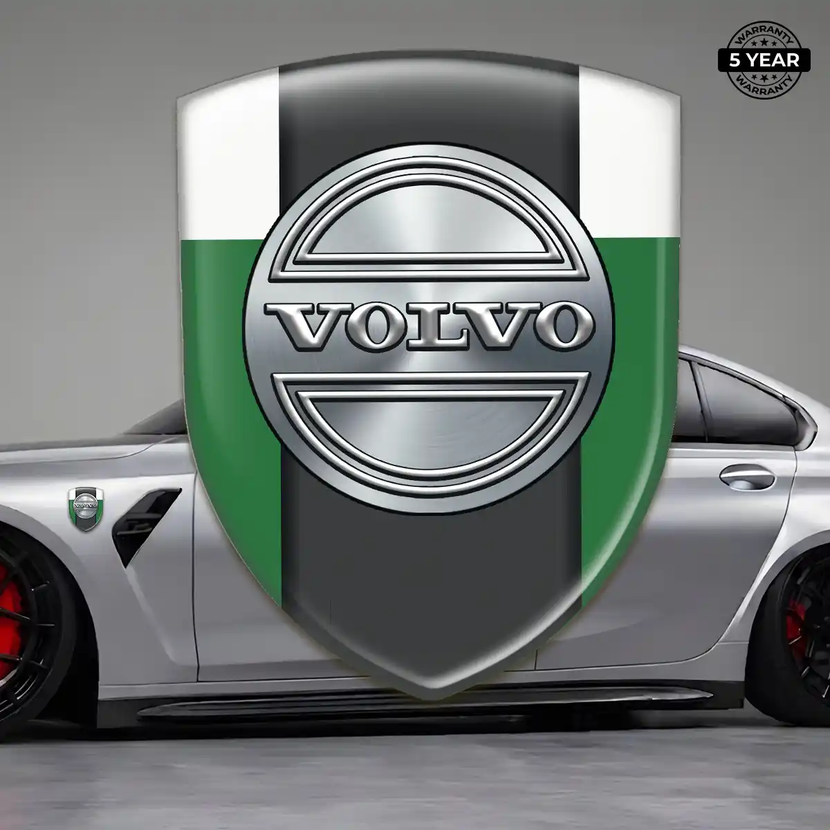 Volvo Crest Emblem Interior Elegance