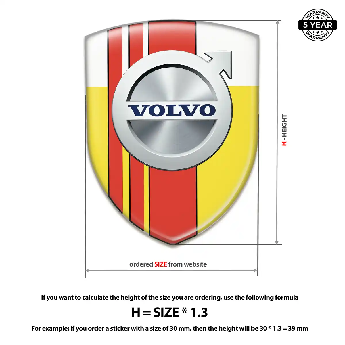 Volvo Crest Emblem Interior Luxe