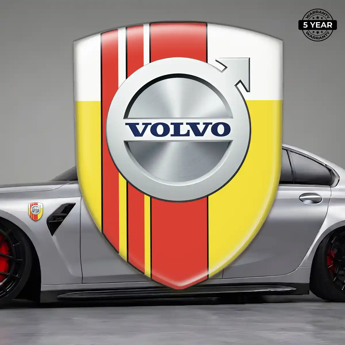 Volvo Crest Emblem Interior Luxe