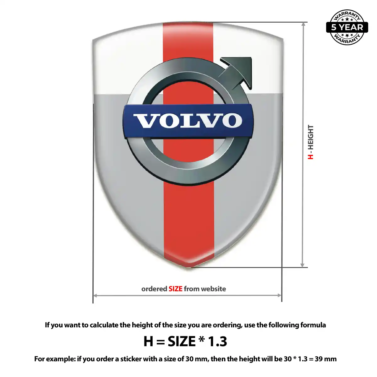 Volvo Crest Emblem Noble Edition