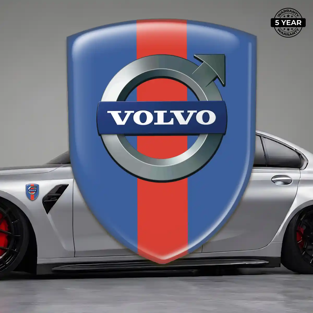 Volvo Crest Emblem Refined Design