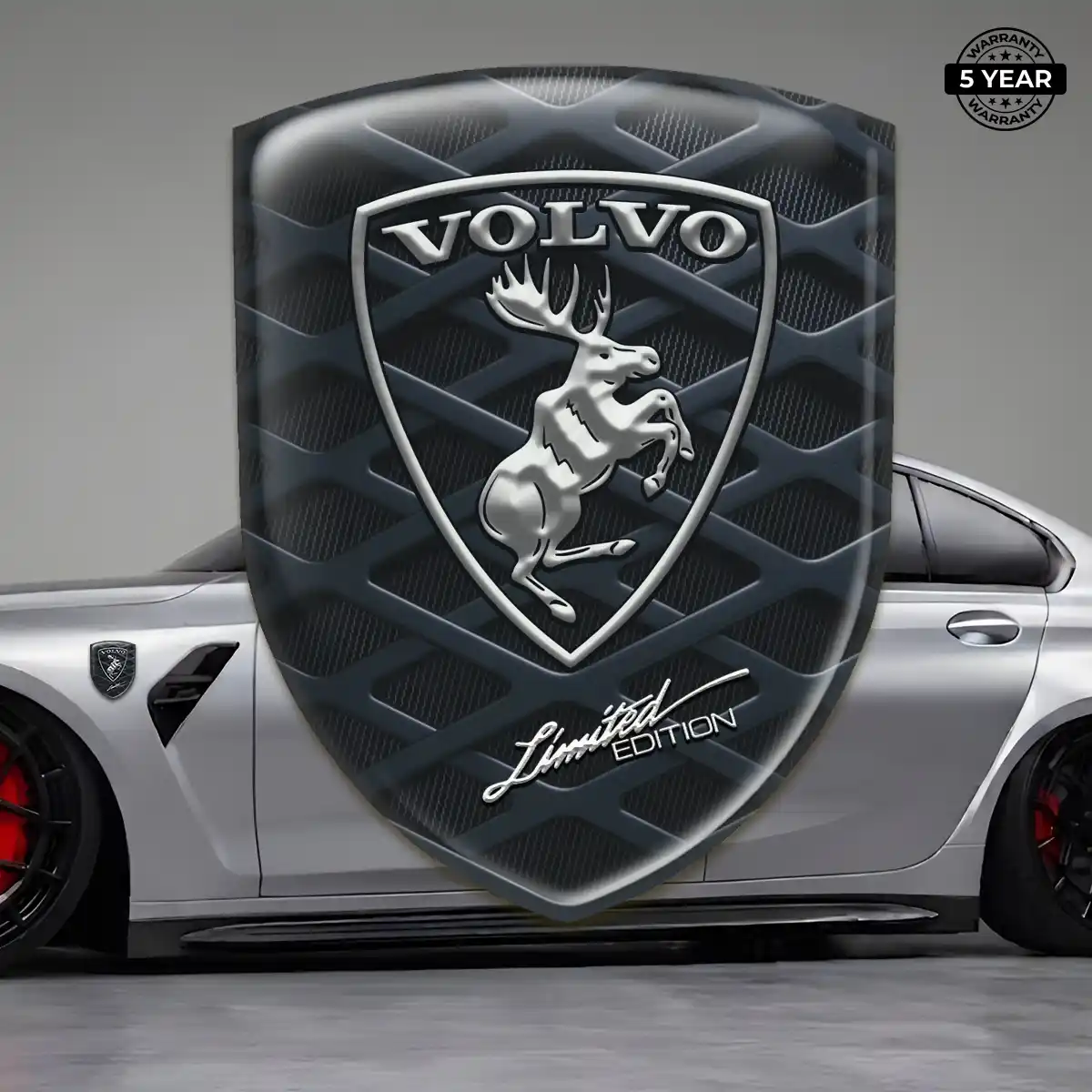 Volvo Crest Emblem Resin Elite