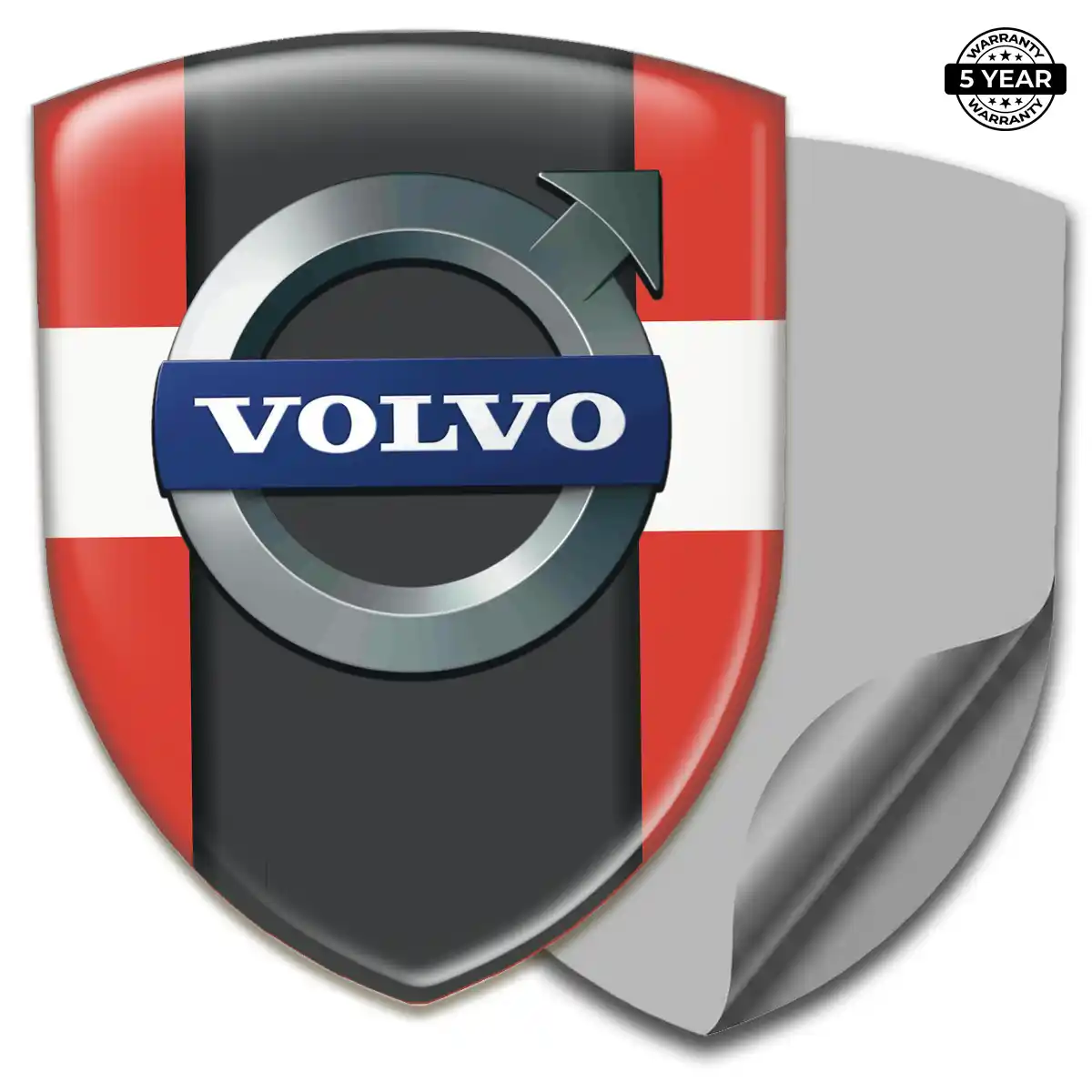 Volvo Crest Logo Emblem Deluxe Edition