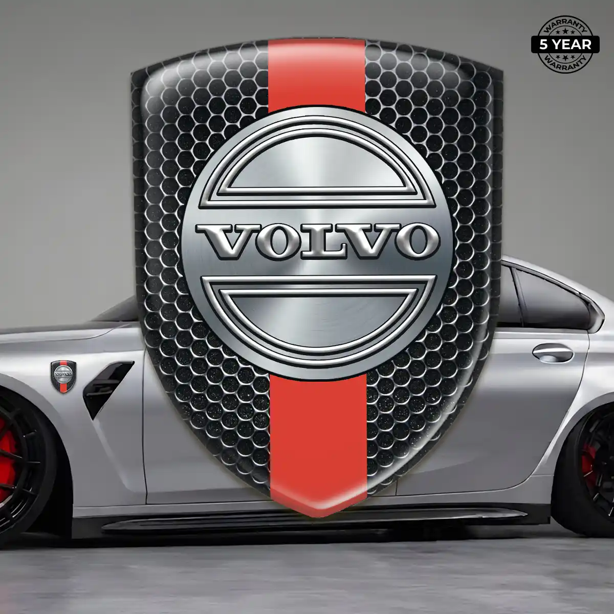 Volvo Crest Logo Emblem Interior Elegance