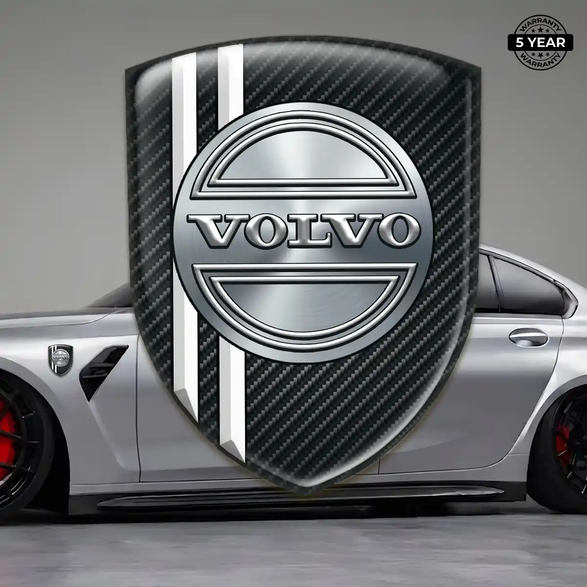Volvo Crest Logo Emblem Interior Luxe