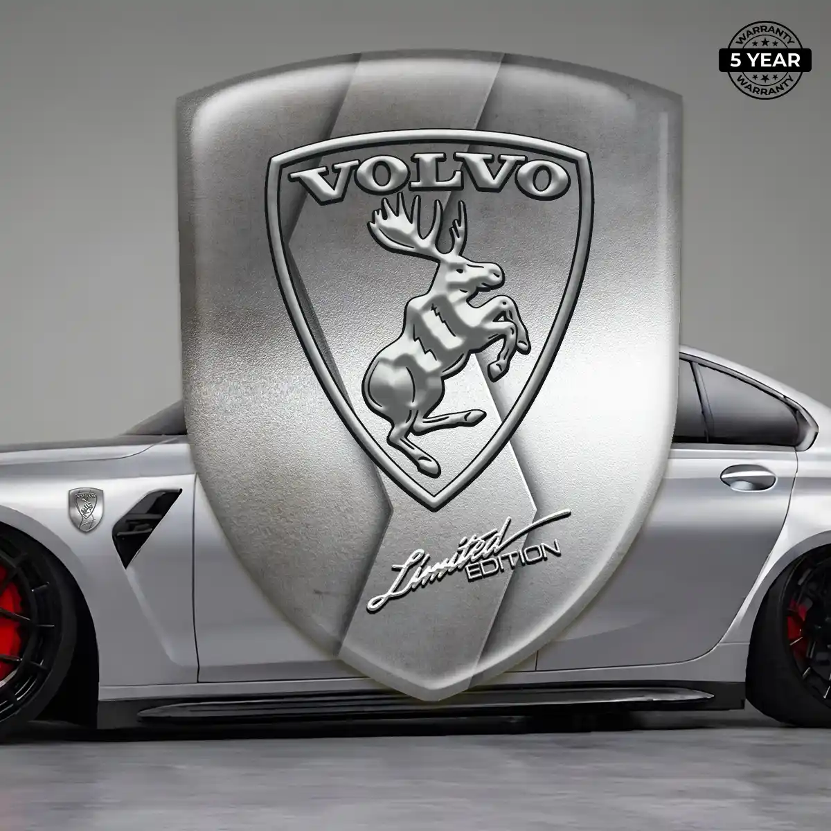 Volvo Crest Logo Emblem Opulent Line