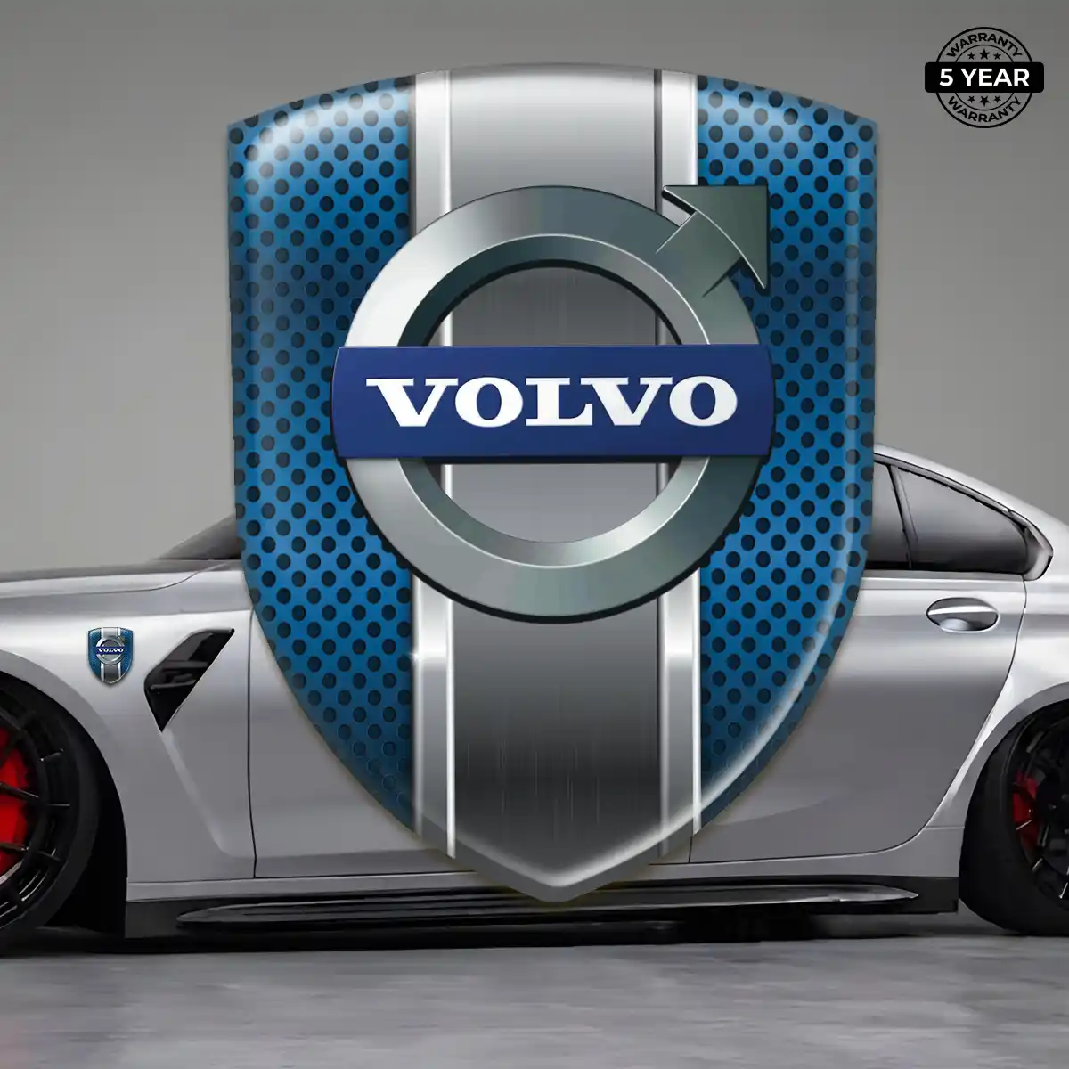 Volvo Crest Logo Emblem Prestige Line