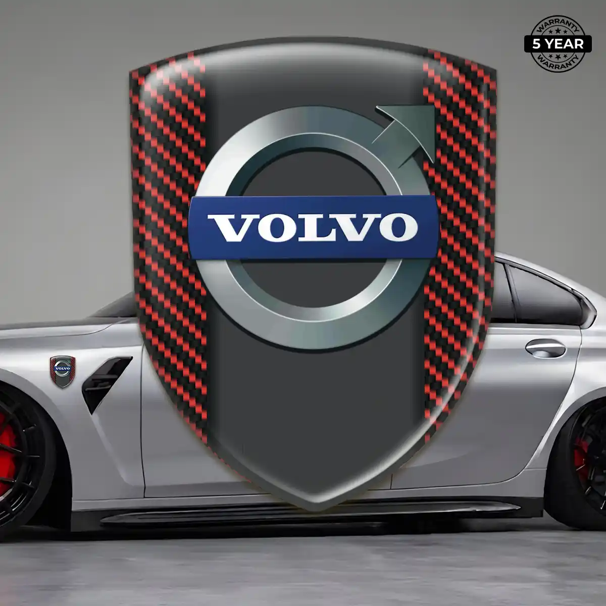 Volvo Crest Logo Emblem Prime Quality
