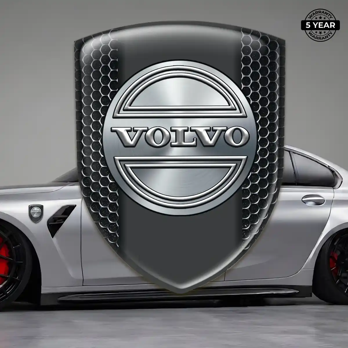 Volvo Crest Logo Emblem Resin Elite