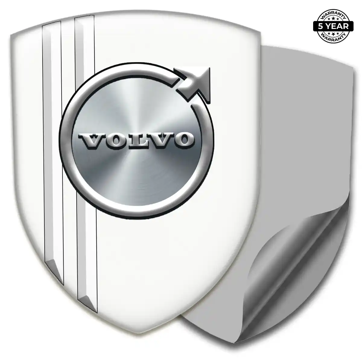Volvo Crest Logo Emblem Resin Luxe