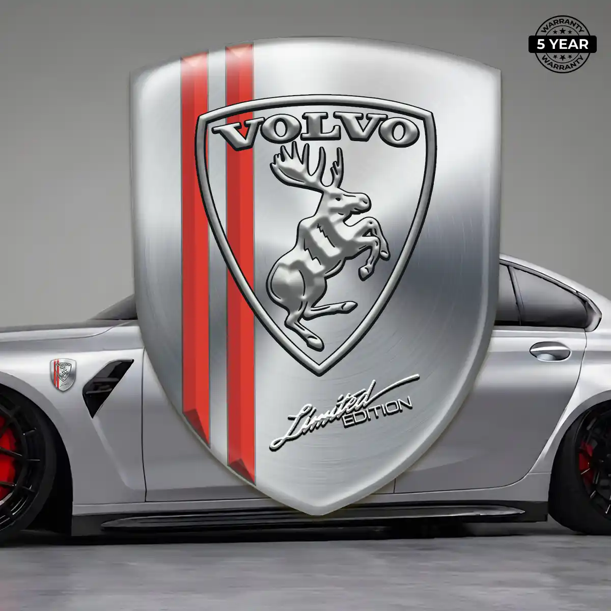 Volvo Crest Logo Emblem Superior Craft
